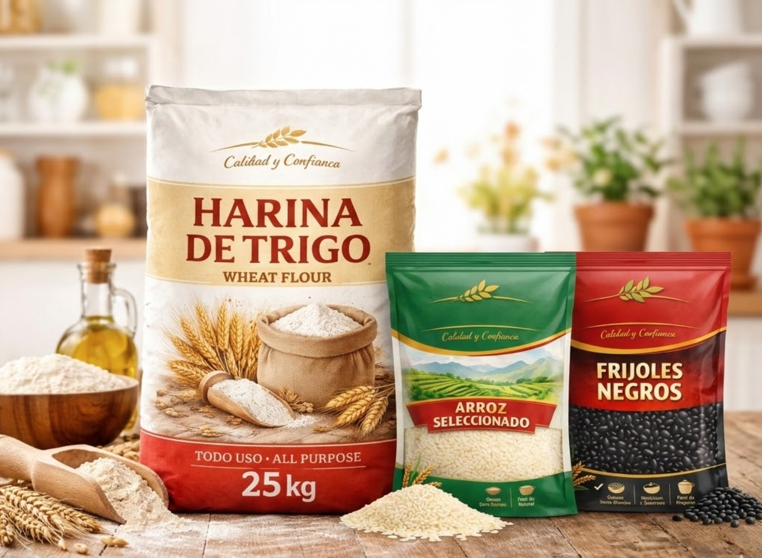 Quality grains and rice