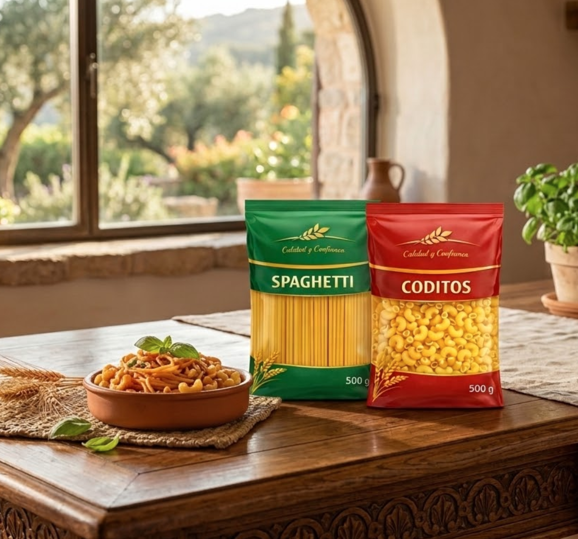 Export quality pasta